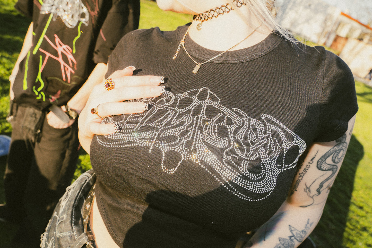 Clean Black Shiny Babytee