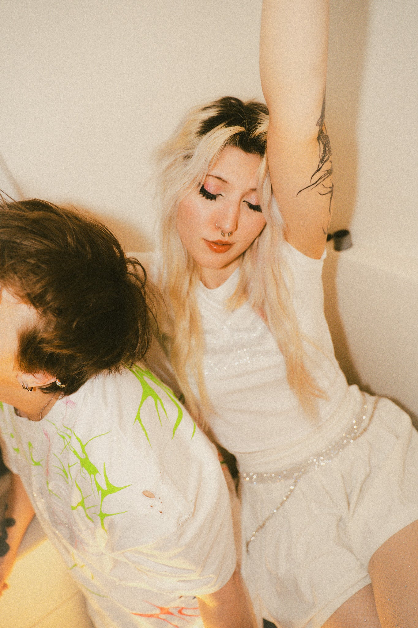 Clean White Shiny Babytee