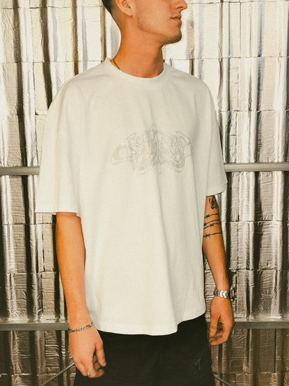 Clean White Shiny Tee