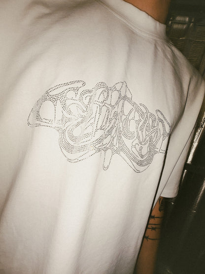 Clean White Shiny Tee