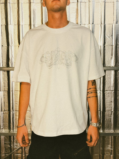 Clean White Shiny Tee