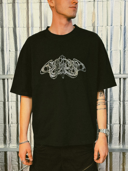 Clean Black Shiny Tee