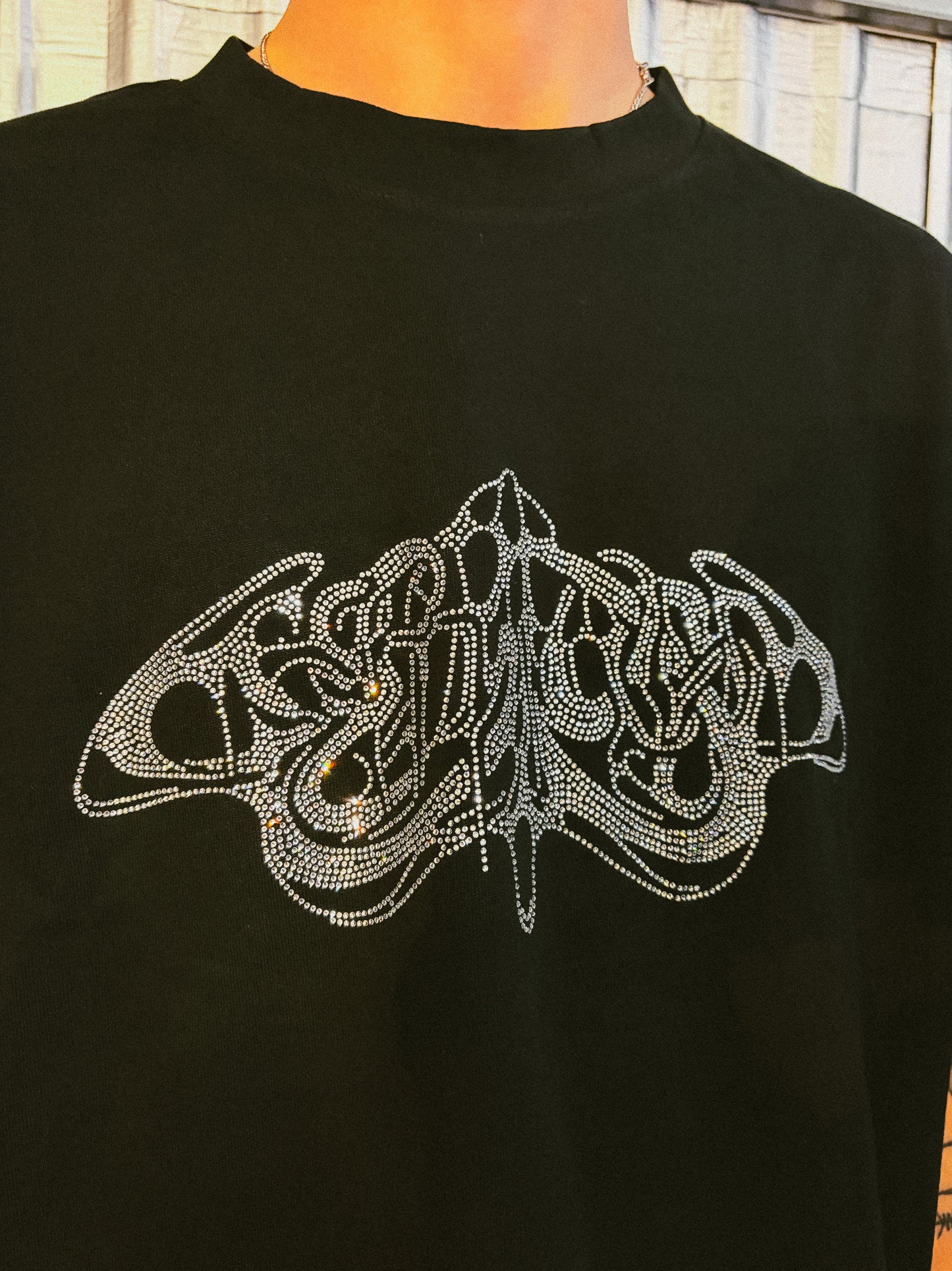 Clean Black Shiny Tee