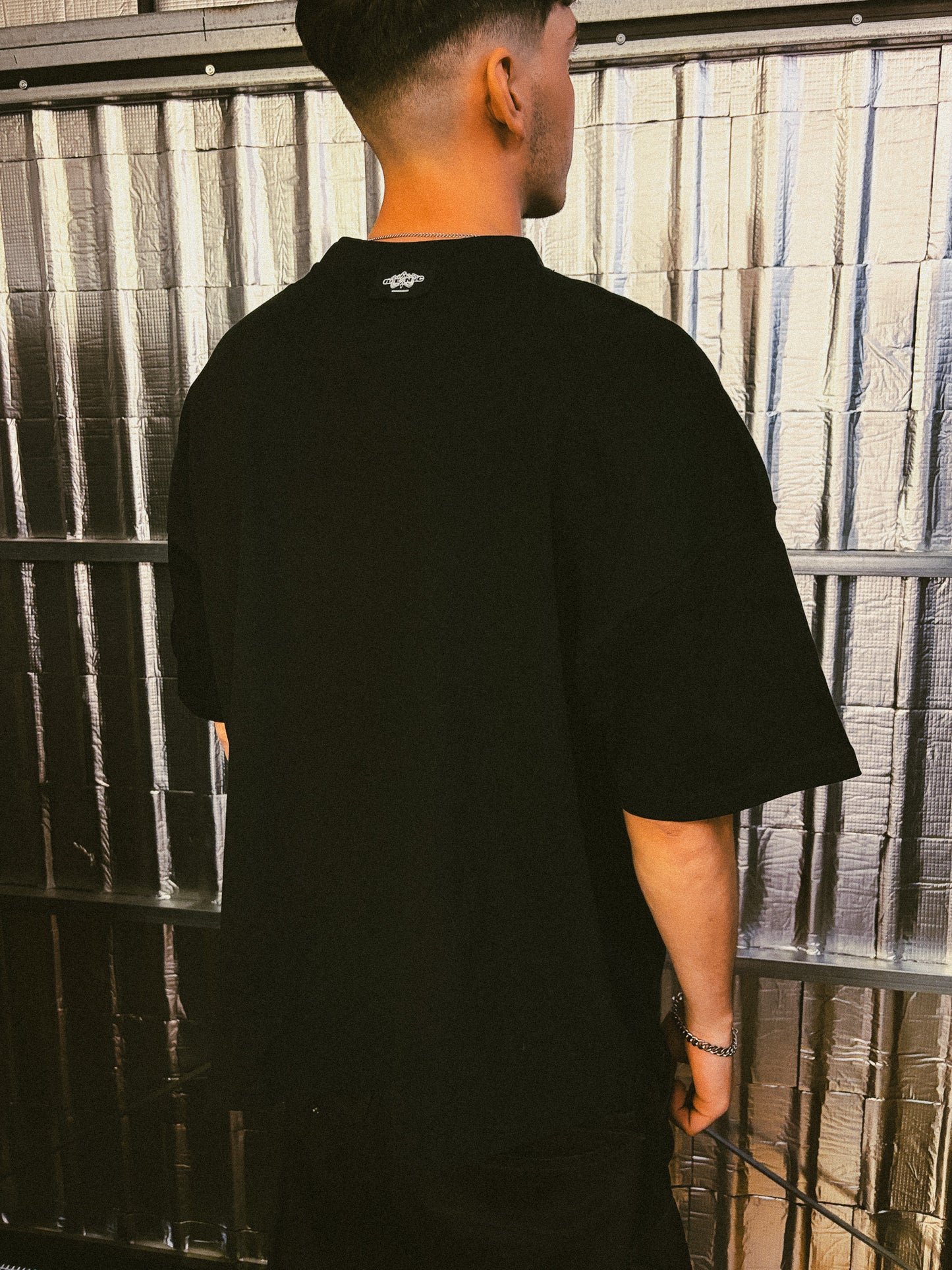 Clean Black Shiny Tee