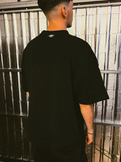 Clean Black Shiny Tee