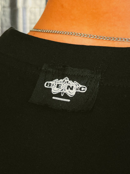 Clean Black Shiny Tee