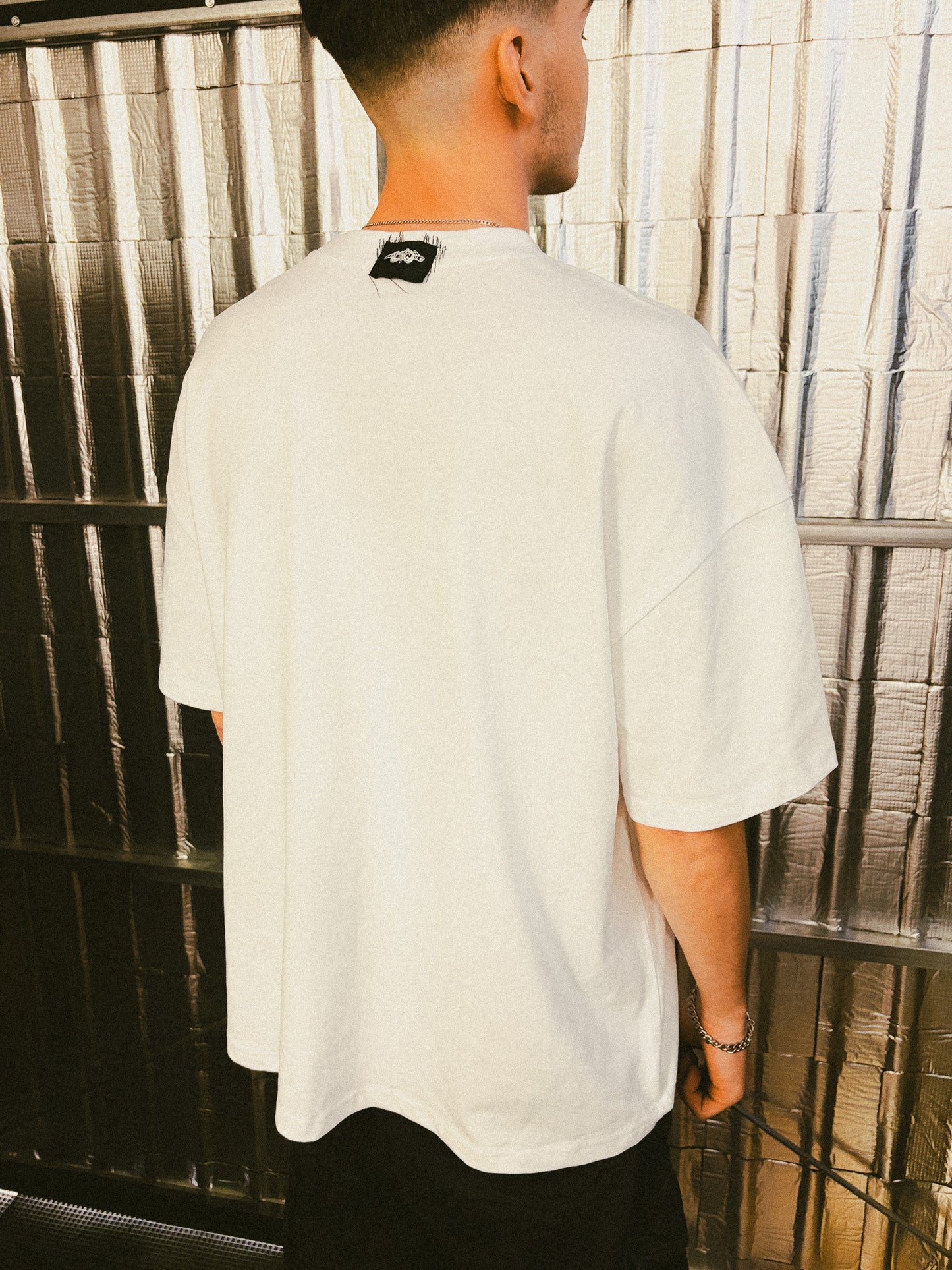 Clean White Shiny Tee
