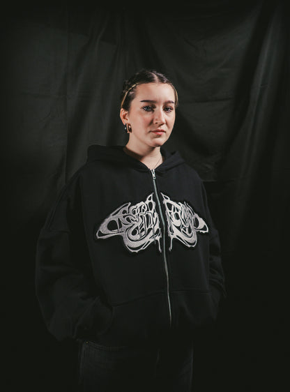 Logo Zip Hoodie