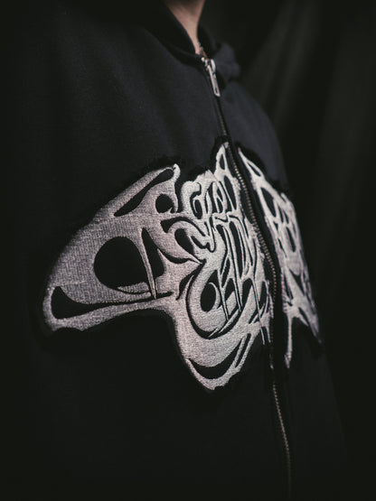 Logo Zip Hoodie